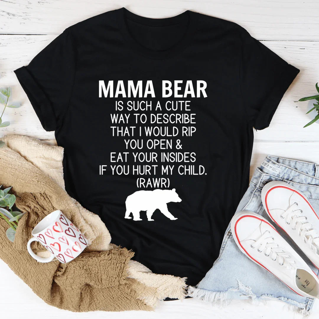 Protective Motherhood Top – "Don't Mess With Mama Bear" product image 3