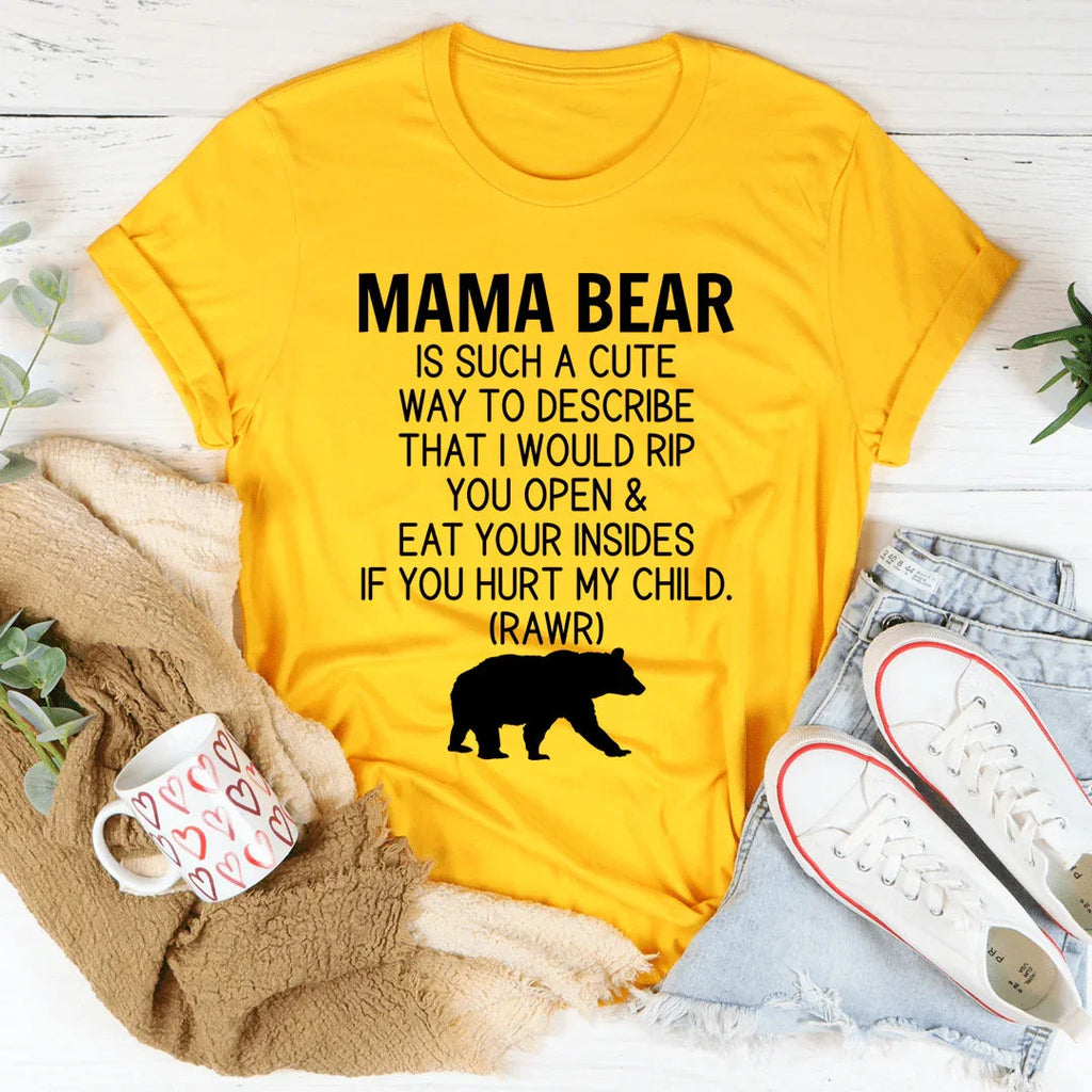 Protective Motherhood Top – "Don't Mess With Mama Bear" product image 1
