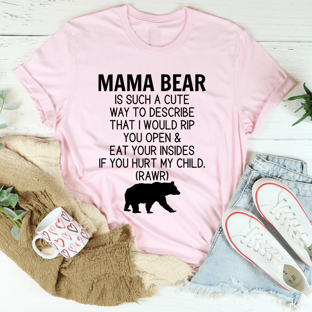 Protective Motherhood Top – "Don't Mess With Mama Bear" product image 4
