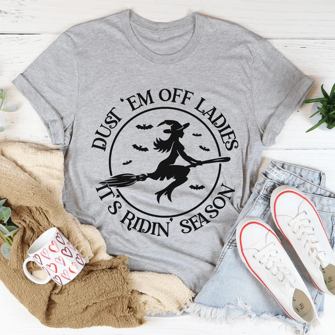 Dust 'em Off Ladies It's Ridin' Season Tee product image 3