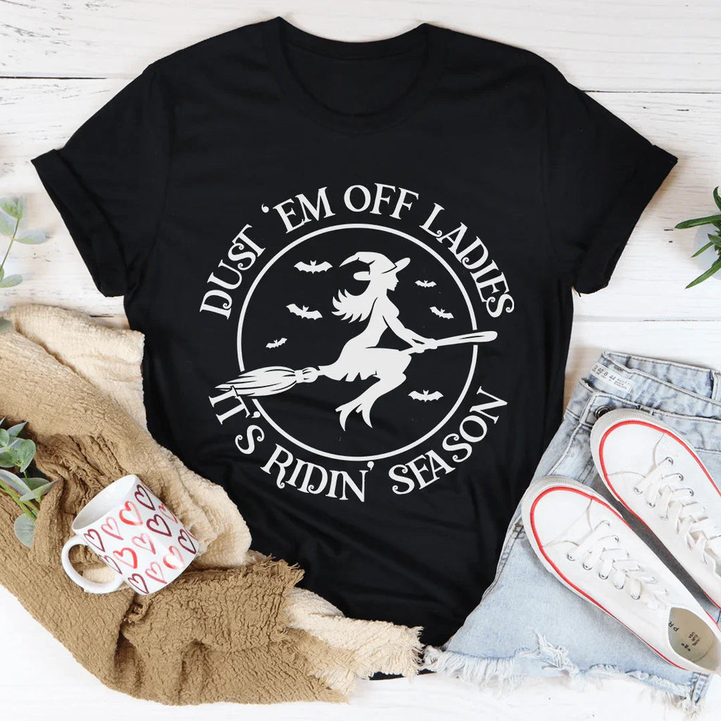 Dust 'em Off Ladies It's Ridin' Season Tee product image 2
