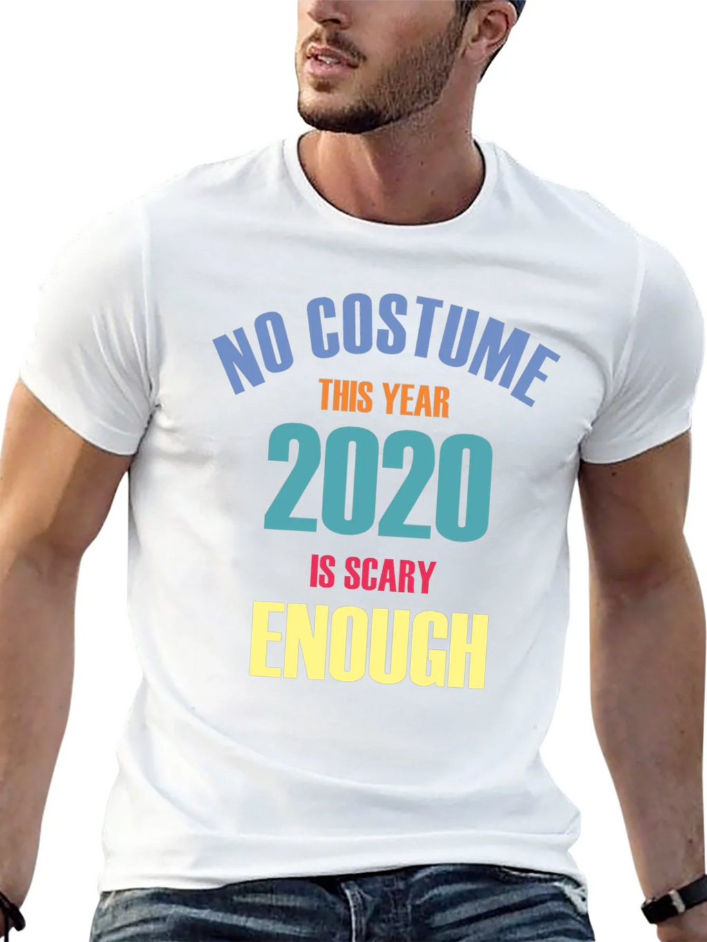 No Costume This Year 2020 Scary T-Shirt product image 3