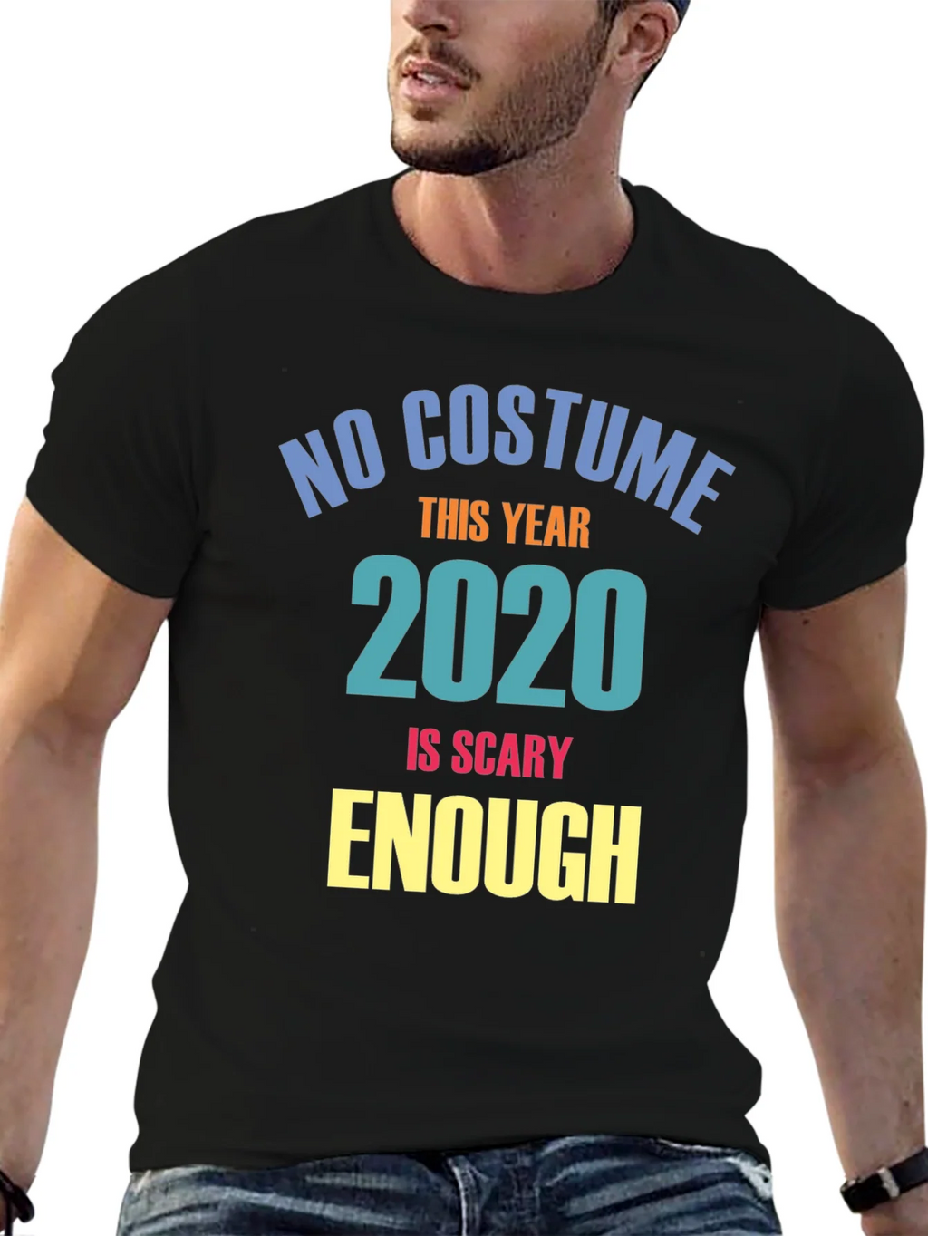 No Costume This Year 2020 Scary T-Shirt product image 1
