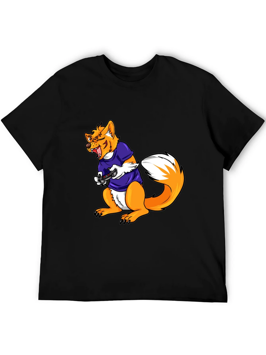Gamer Fox Graphic Tee product image 5