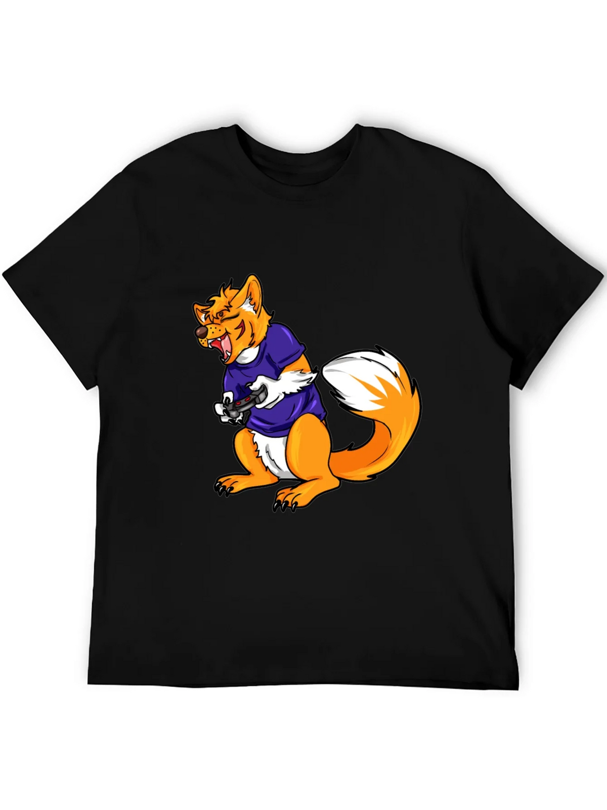 Gamer Fox Graphic Tee product image 5