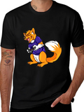 Gamer Fox Graphic Tee product image 1