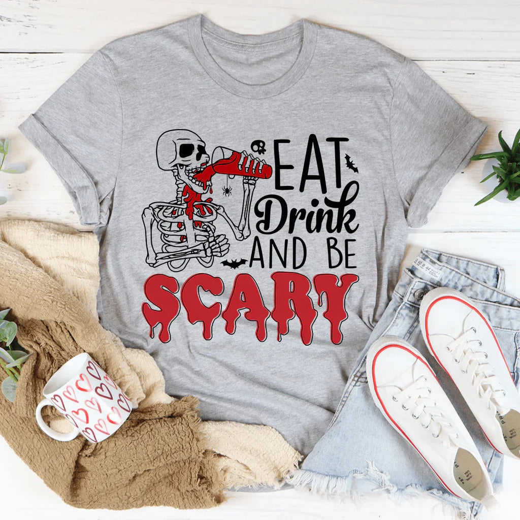 Eat Drink And Be Scary Tee product image 1