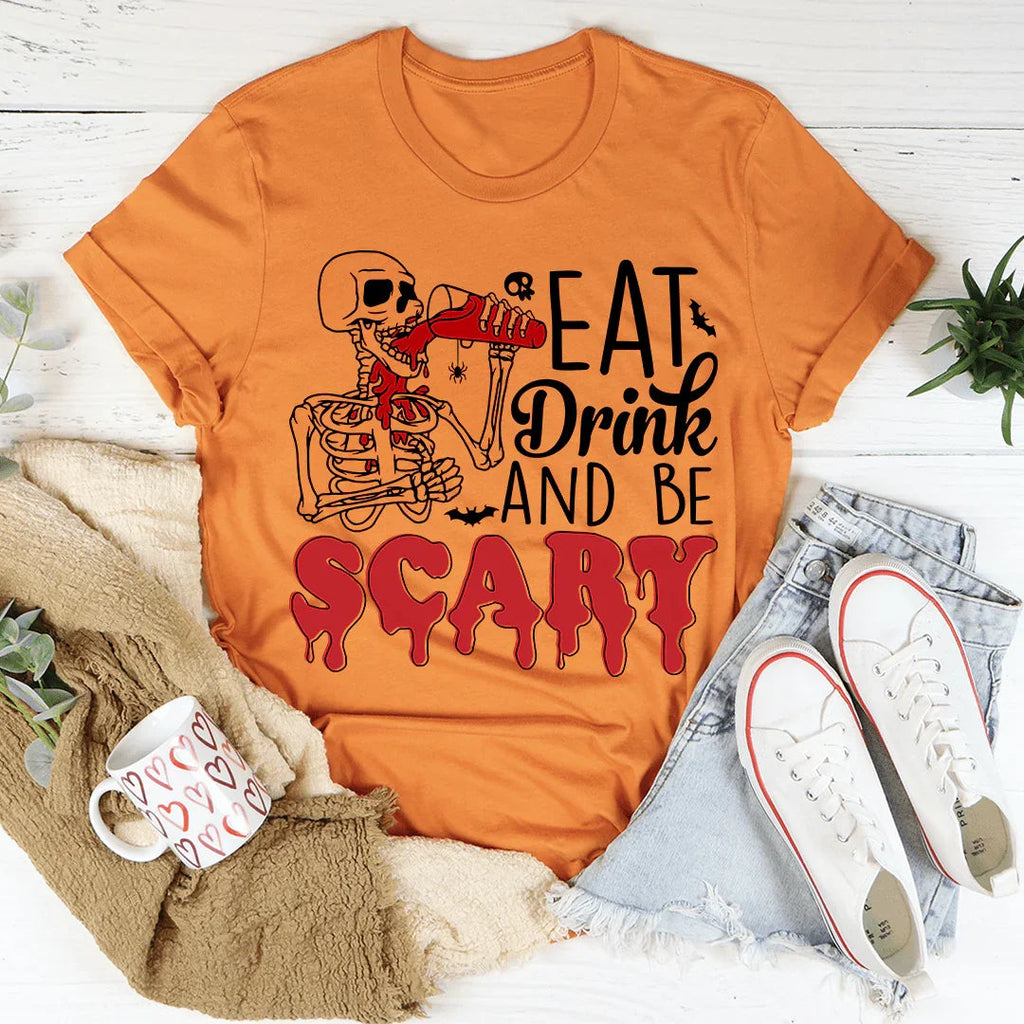 Eat Drink And Be Scary Tee product image 3