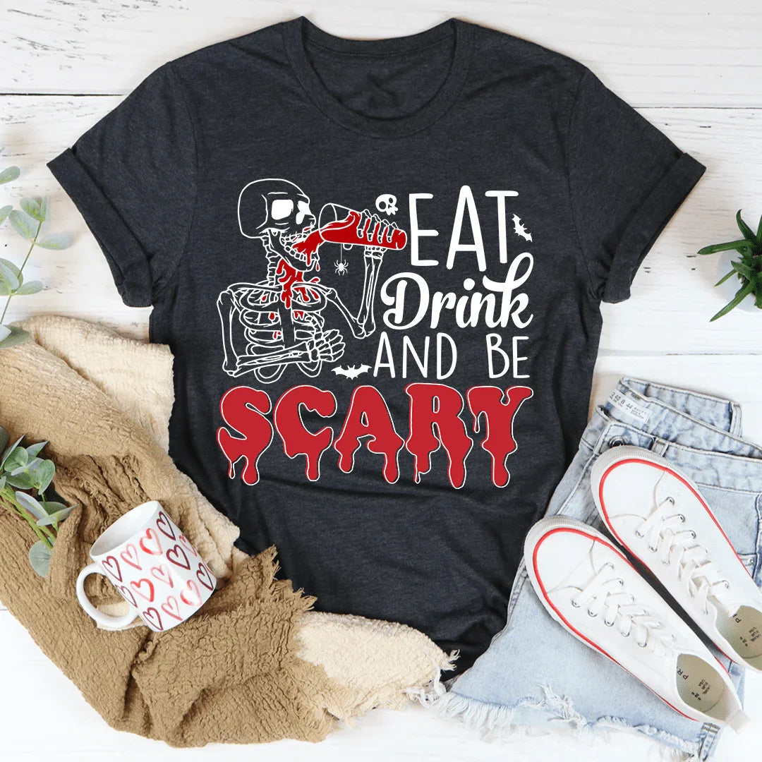 Eat Drink And Be Scary Tee product image 2