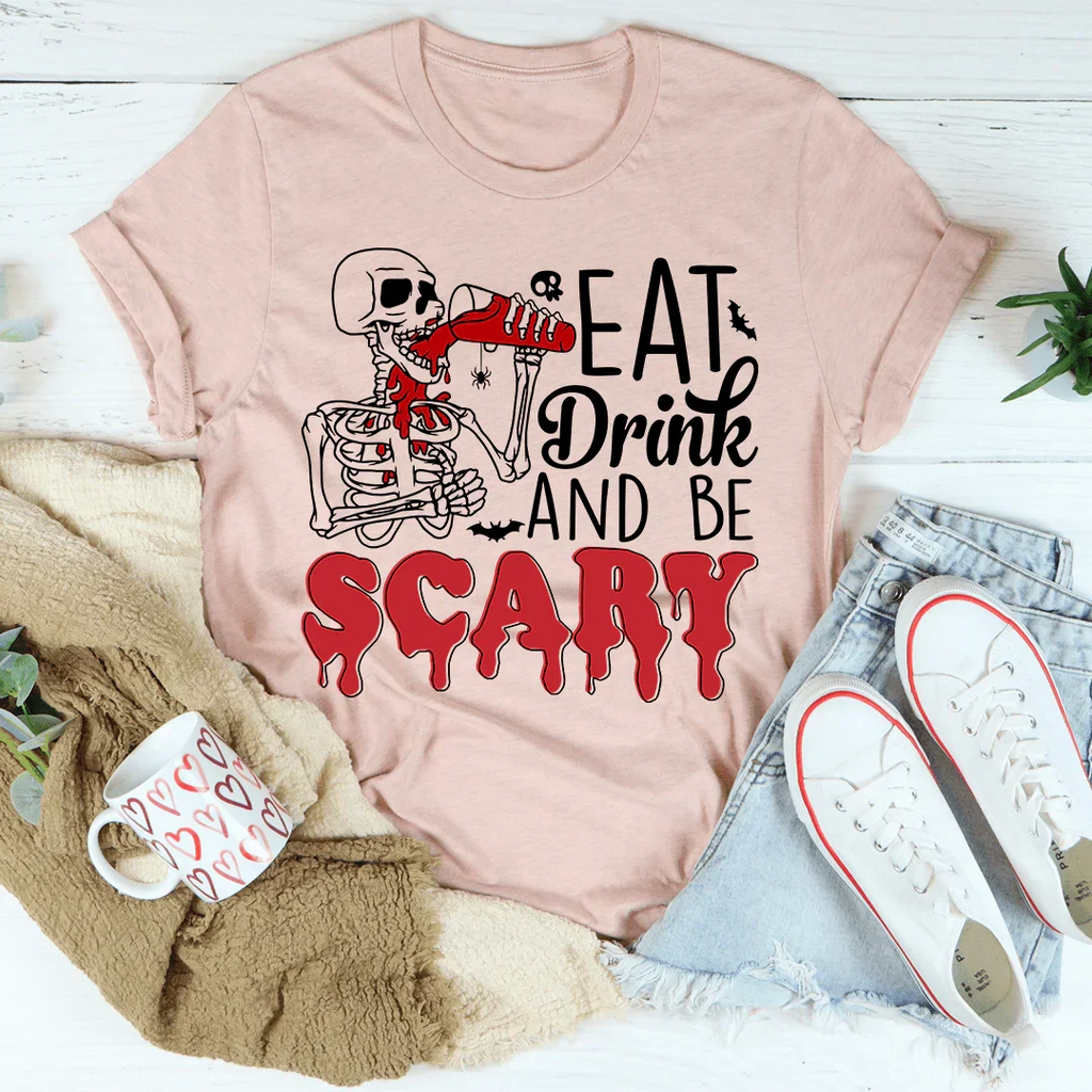 Eat Drink And Be Scary Tee product image 4