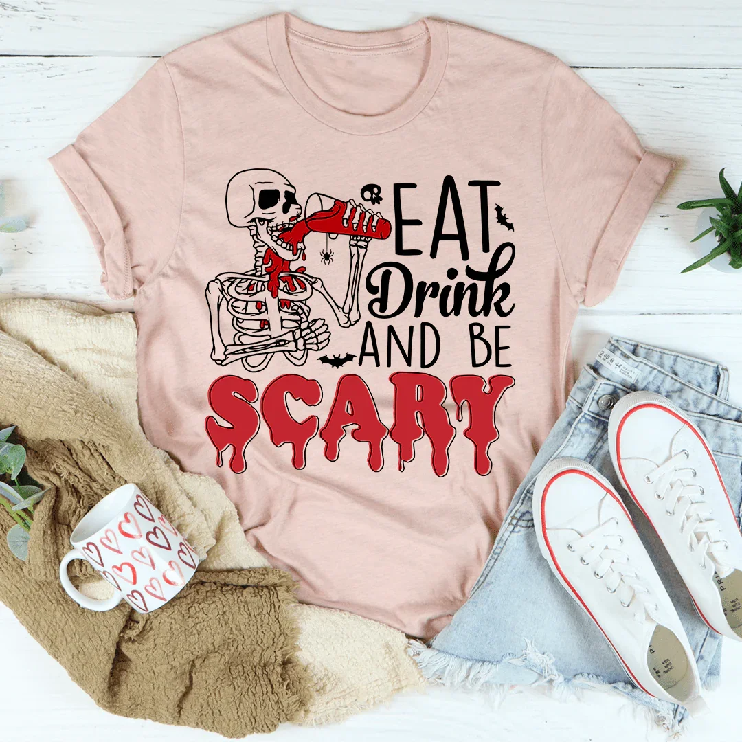 Eat Drink And Be Scary Tee product image 4