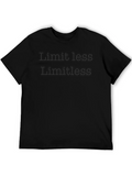 Limitless Black Crewneck T-Shirt product image 1