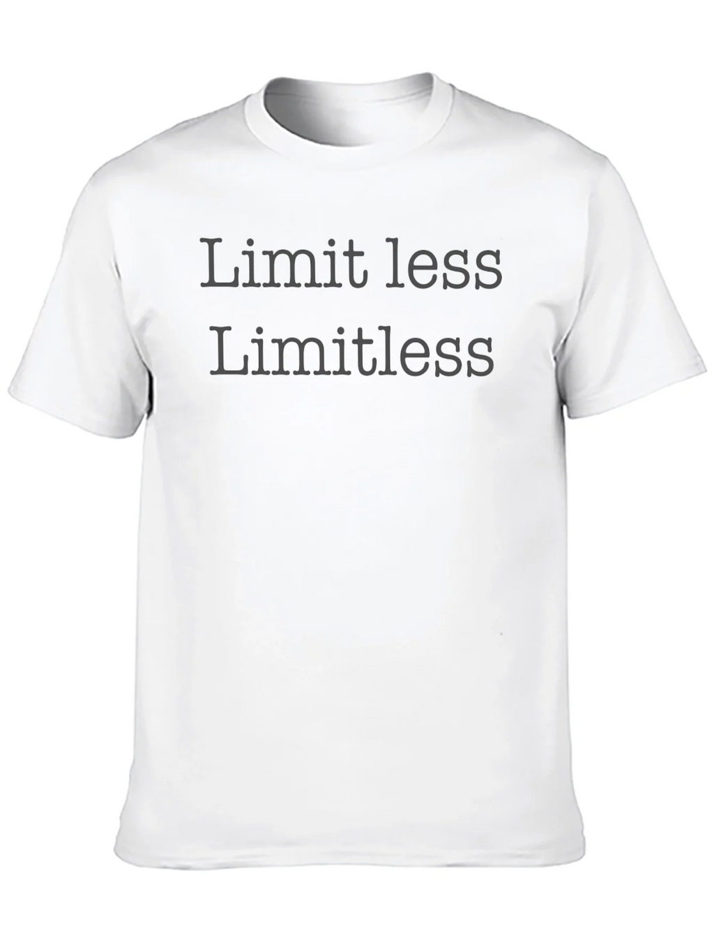 Limitless Black Crewneck T-Shirt product image 3