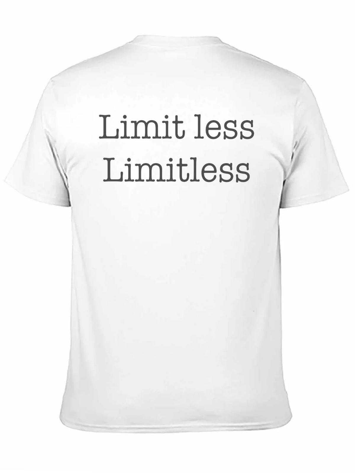 Limitless Black Crewneck T-Shirt product image 4