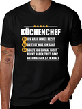 Kuchenchef T-Shirt - Always Right Chef Tee product image 1
