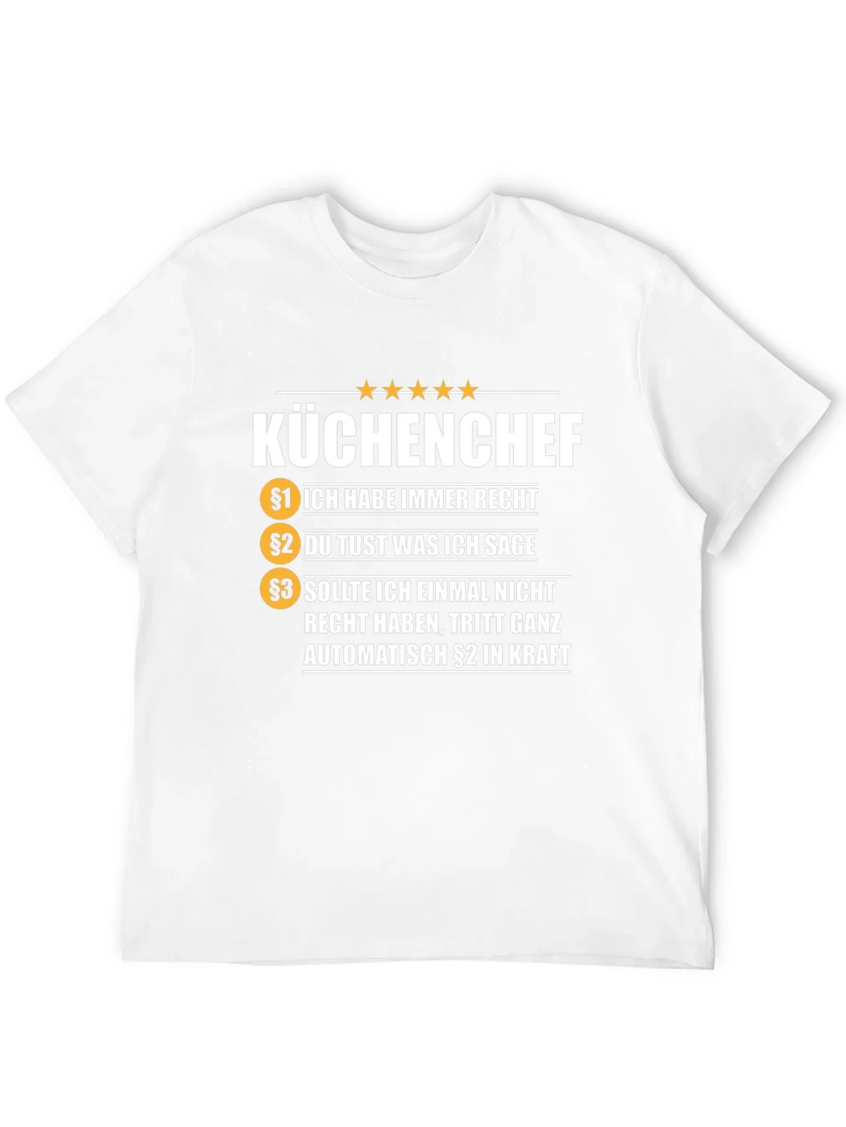 Kuchenchef T-Shirt - Always Right Chef Tee product image 7