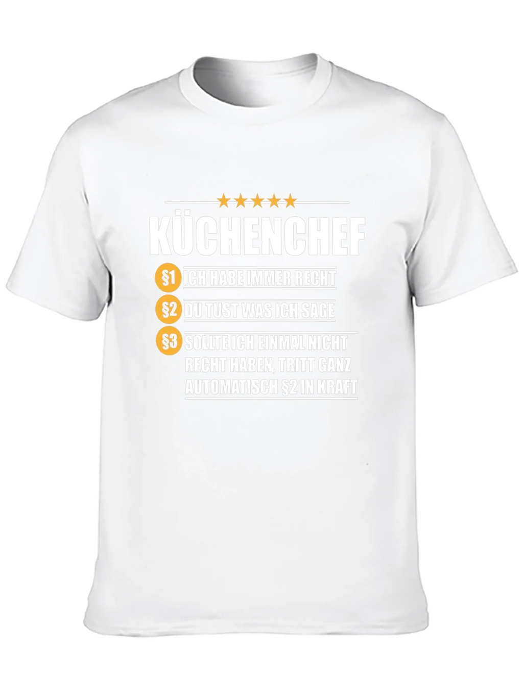 Kuchenchef T-Shirt - Always Right Chef Tee product image 6