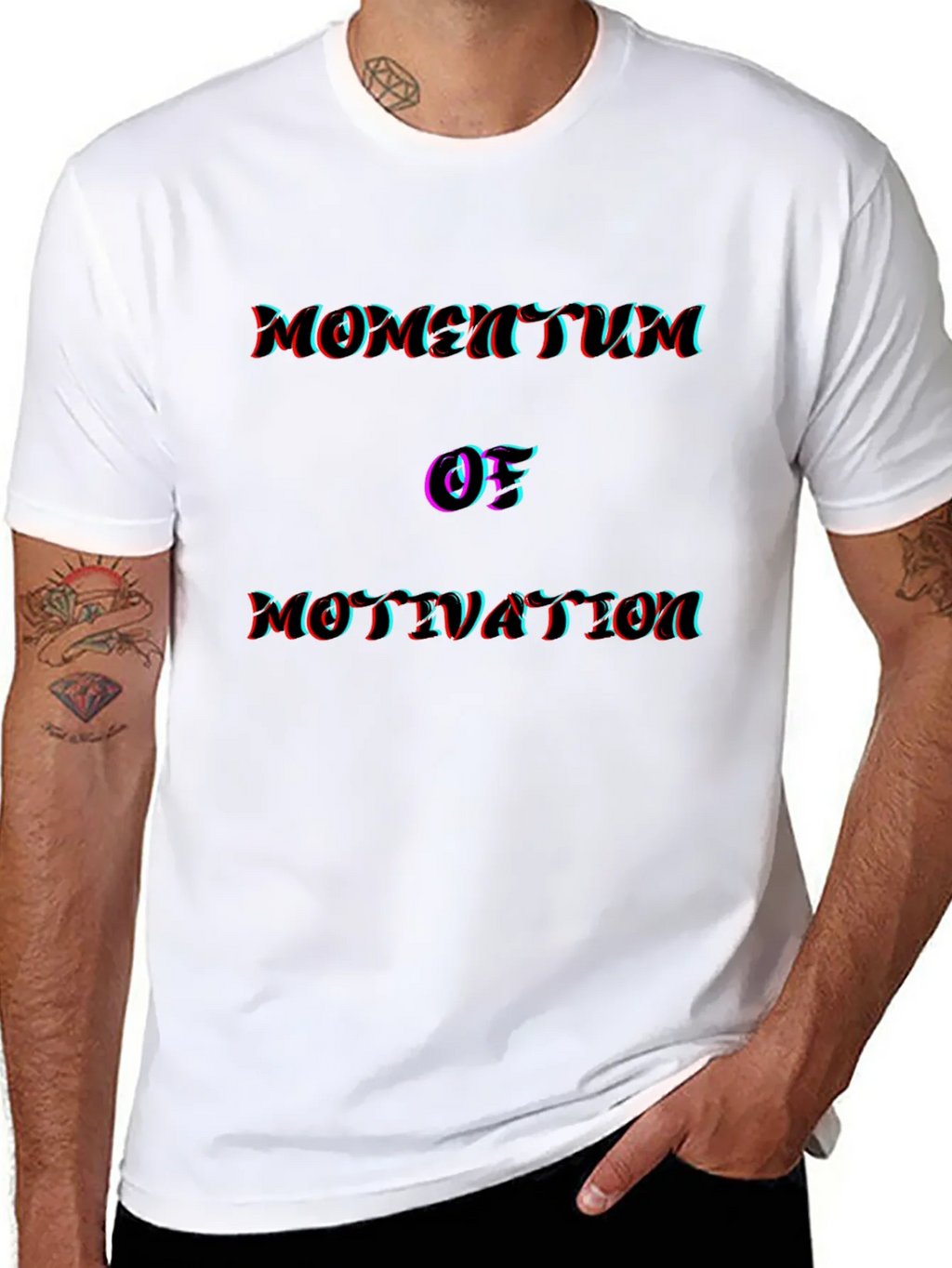 Momentum of Motivation Graphic Tee product image 3