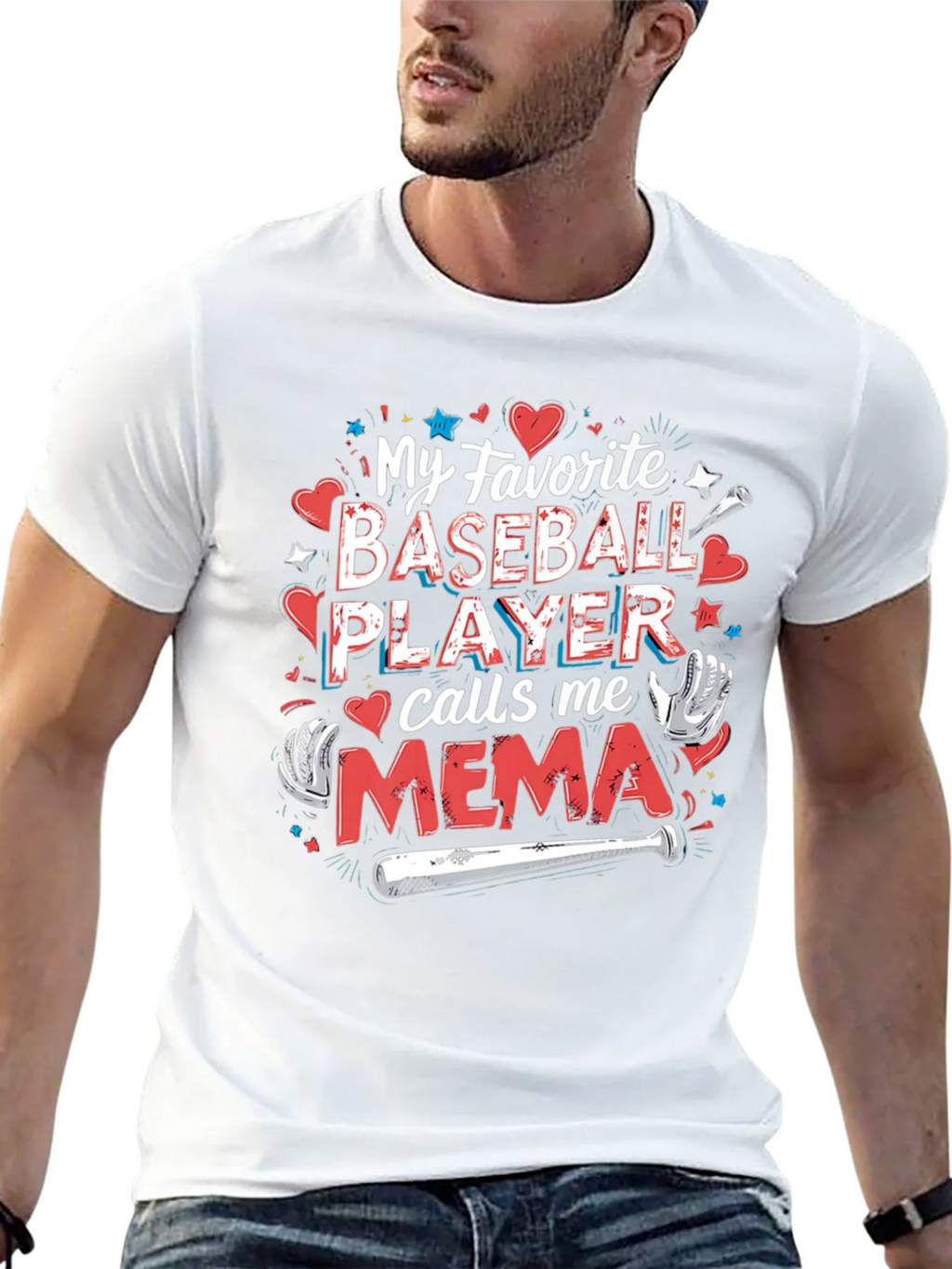 Baseball Mema T-Shirt: Favorite Player product image 9