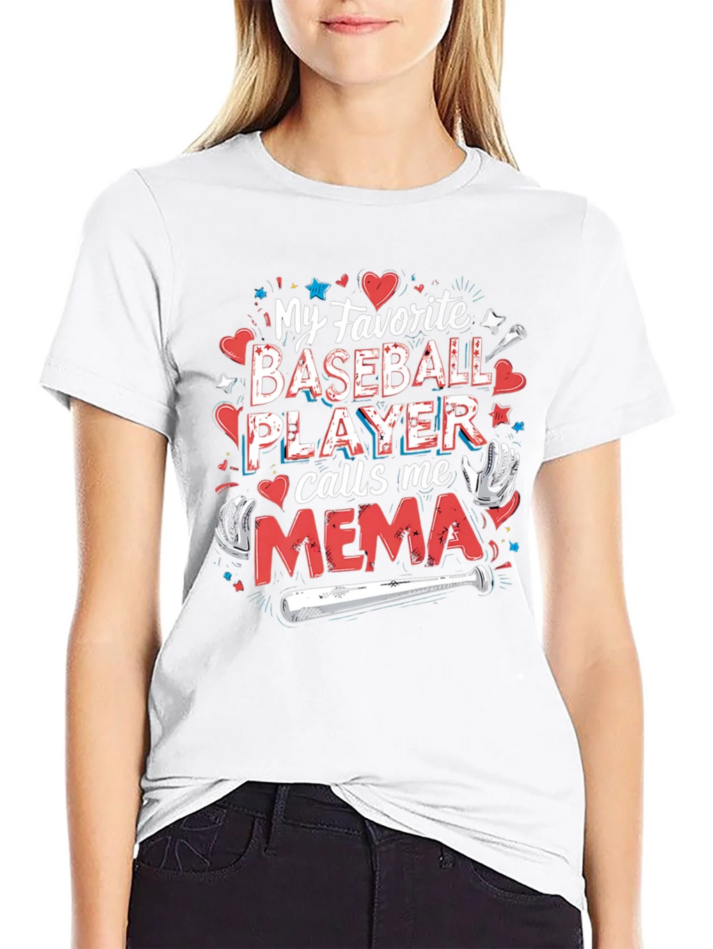 Baseball Mema T-Shirt: Favorite Player product image 6