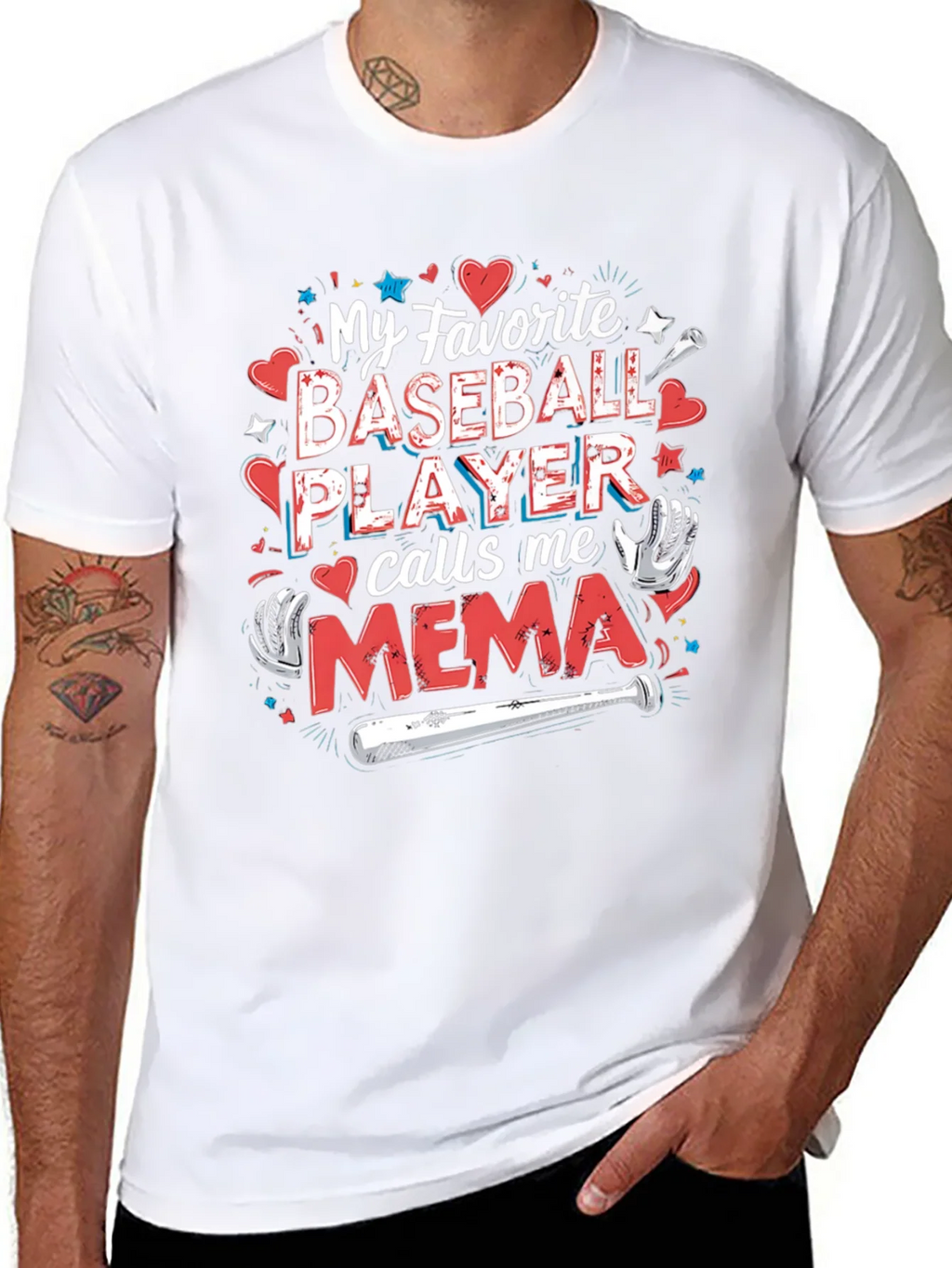 Baseball Mema T-Shirt: Favorite Player product image 5