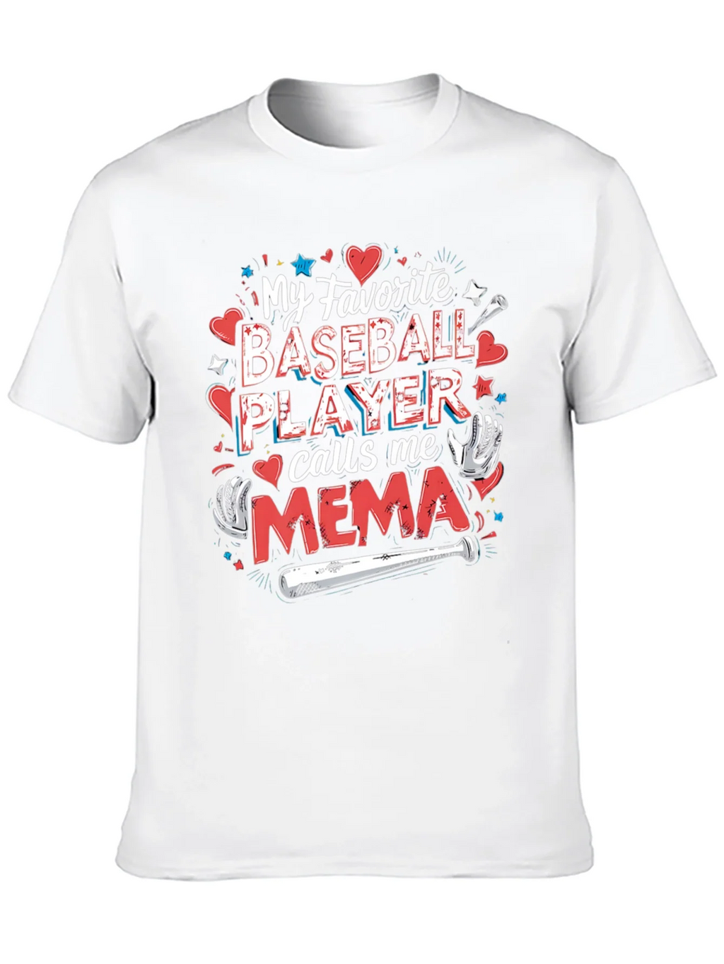 Baseball Mema T-Shirt: Favorite Player product image 7
