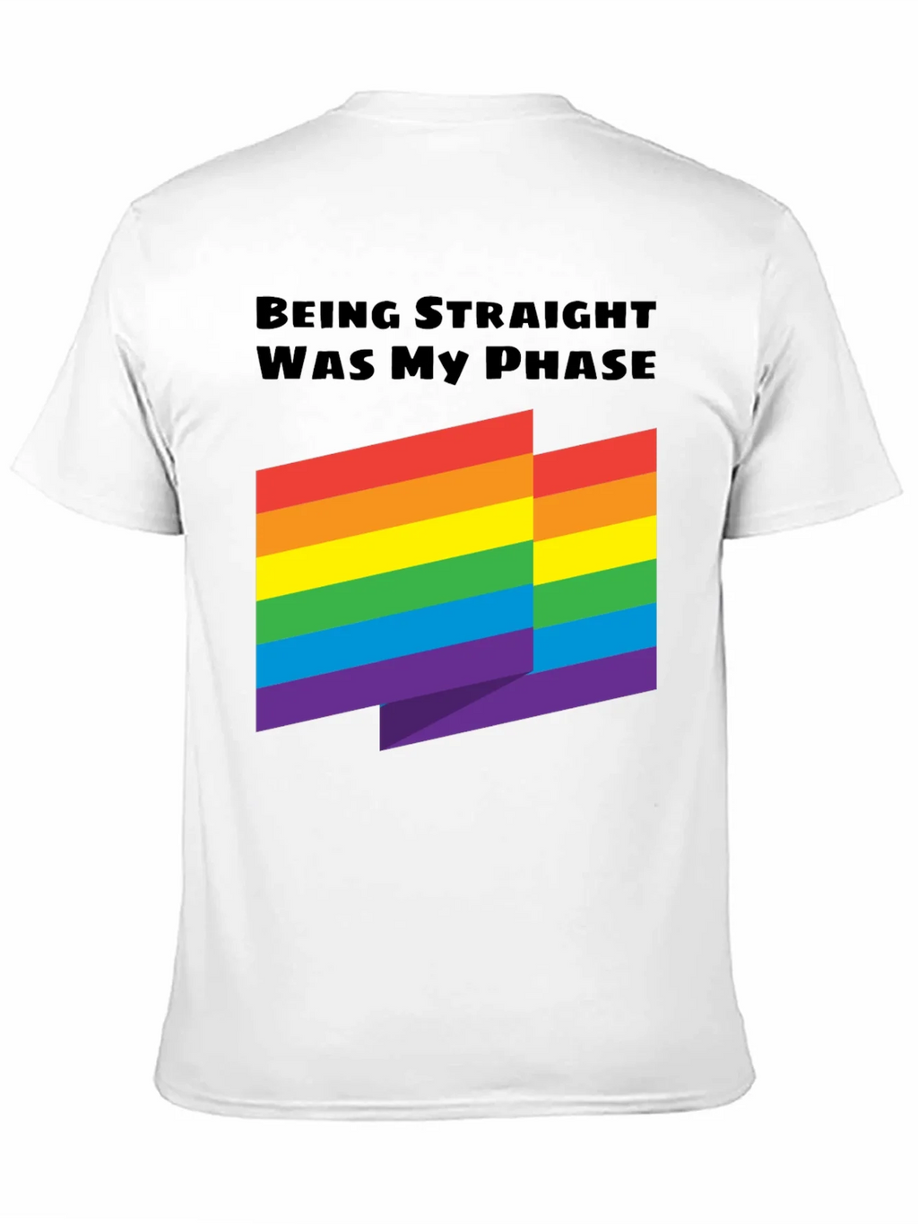 Being Straight Was My Phase - Rainbow Pride T-Shirt product image 2