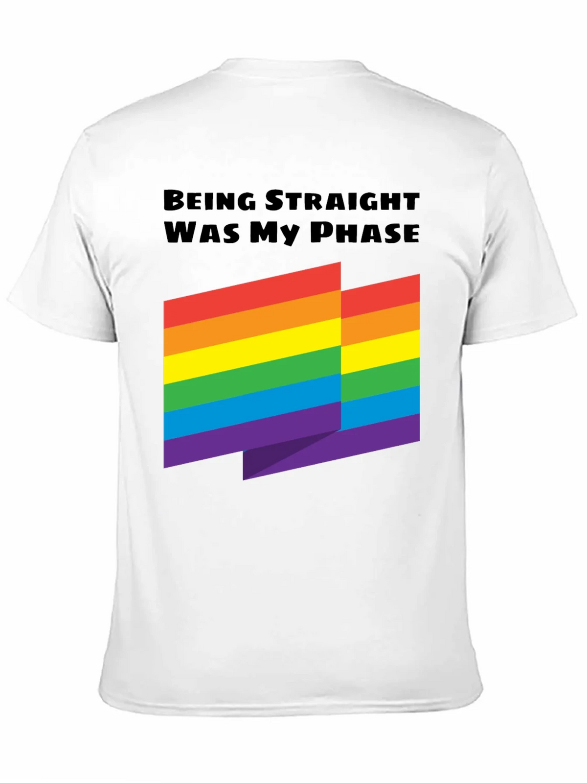 Being Straight Was My Phase - Rainbow Pride T-Shirt product image 2