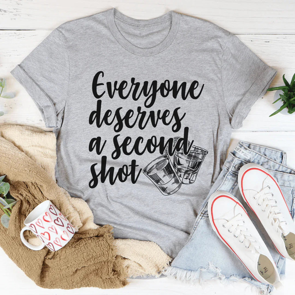 Everyone Deserves A Second Shot Tee product image 2