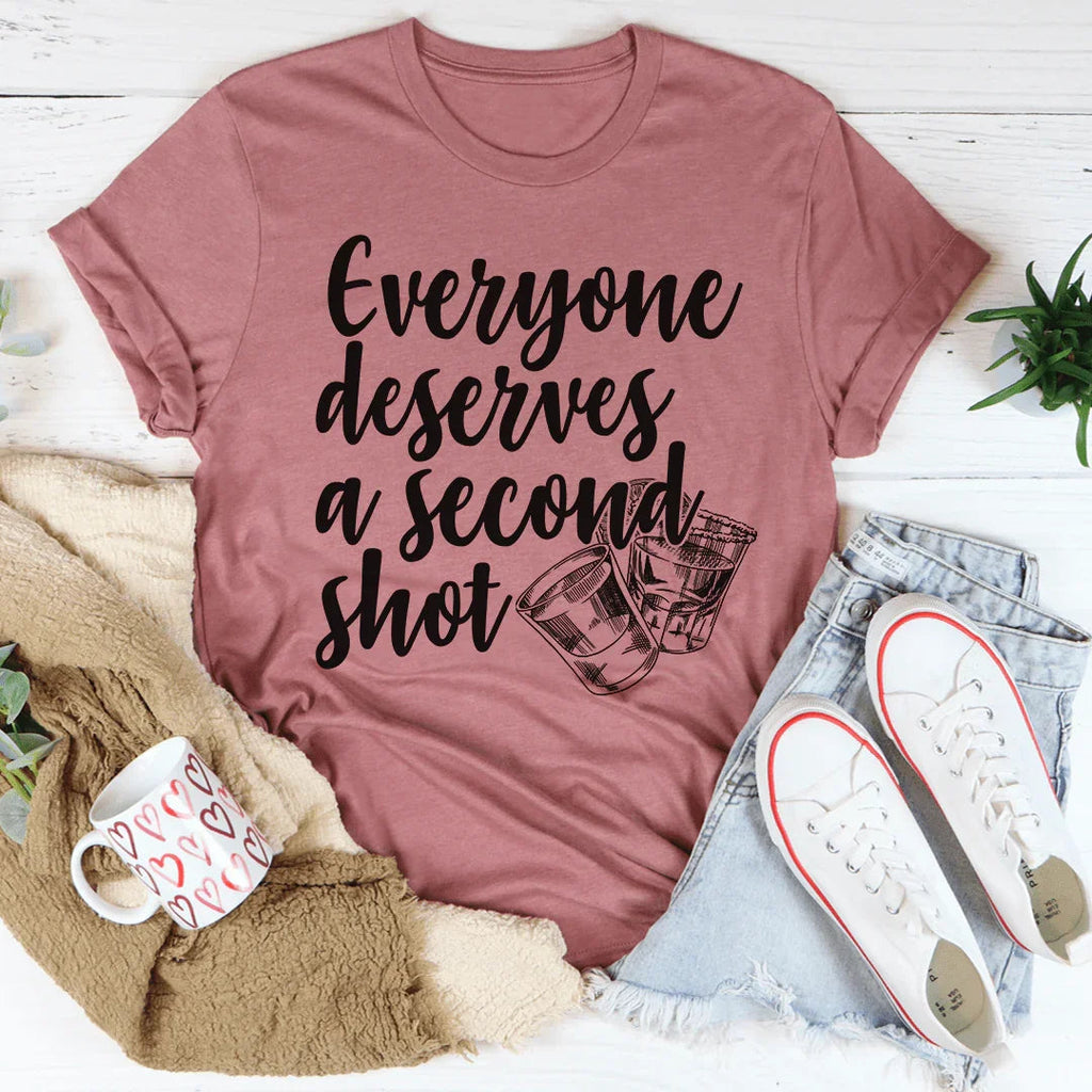 Everyone Deserves A Second Shot Tee product image 4