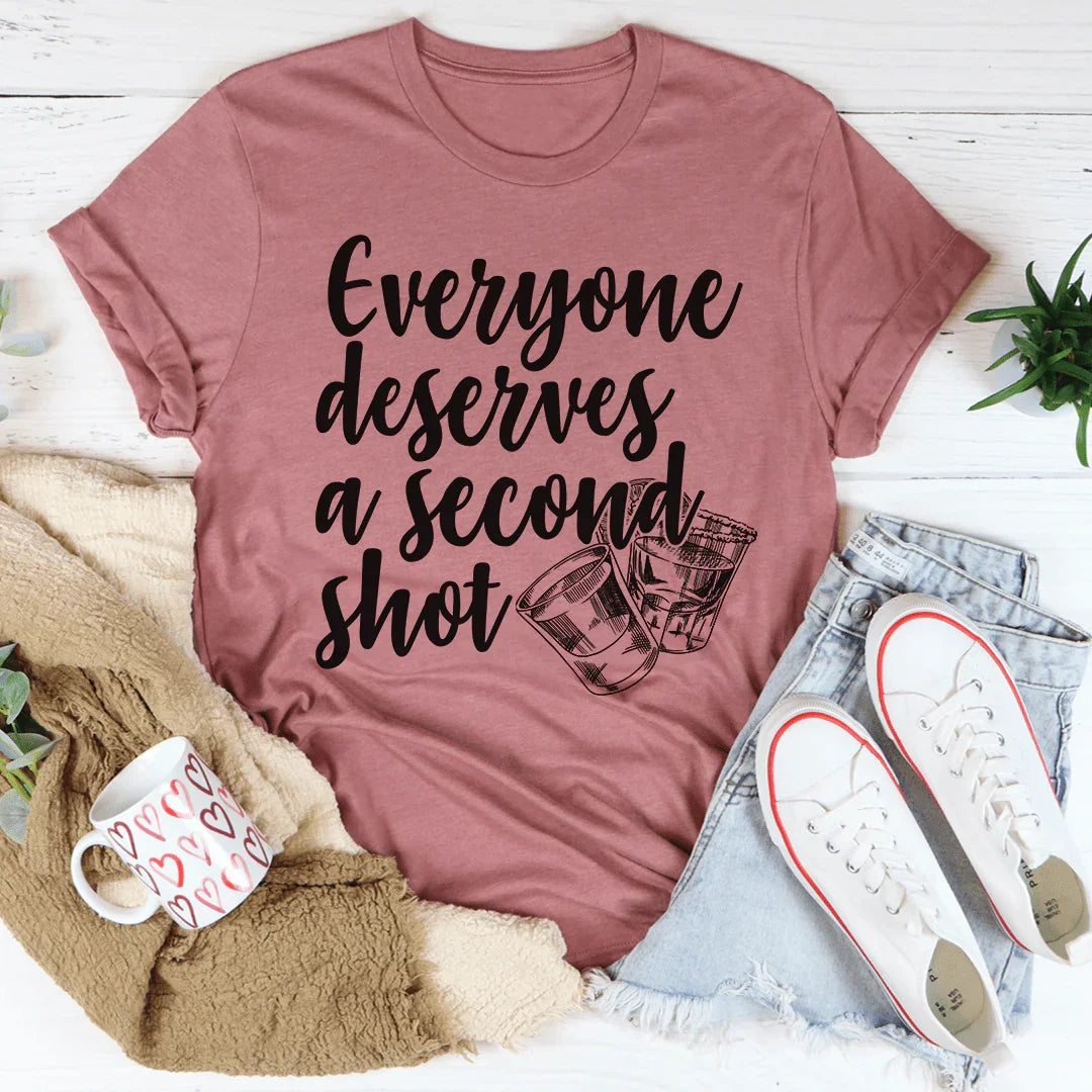 Everyone Deserves A Second Shot Tee product image 4