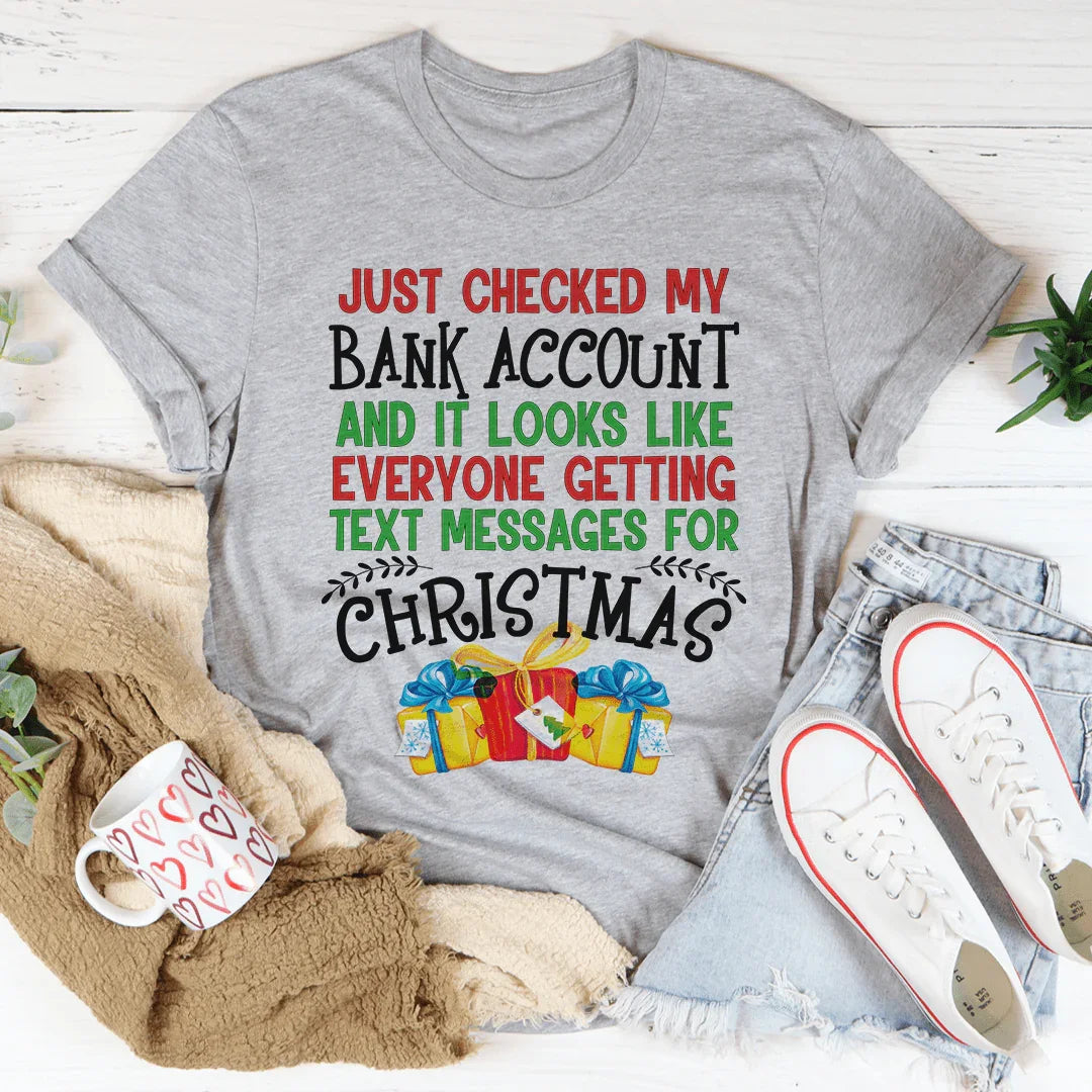 Everyone Is Getting Text Messages For Christmas Tee product image 2