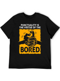 Punctuality Is The Virtue Of Bored T-Shirt product image 1