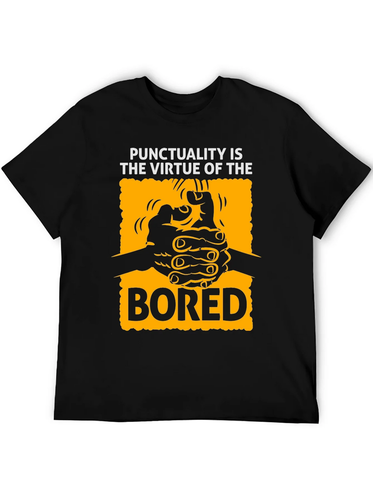 Punctuality Is The Virtue Of Bored T-Shirt product image 1