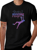 Gravity & I Respectfully Disagree Black T-Shirt product image 1