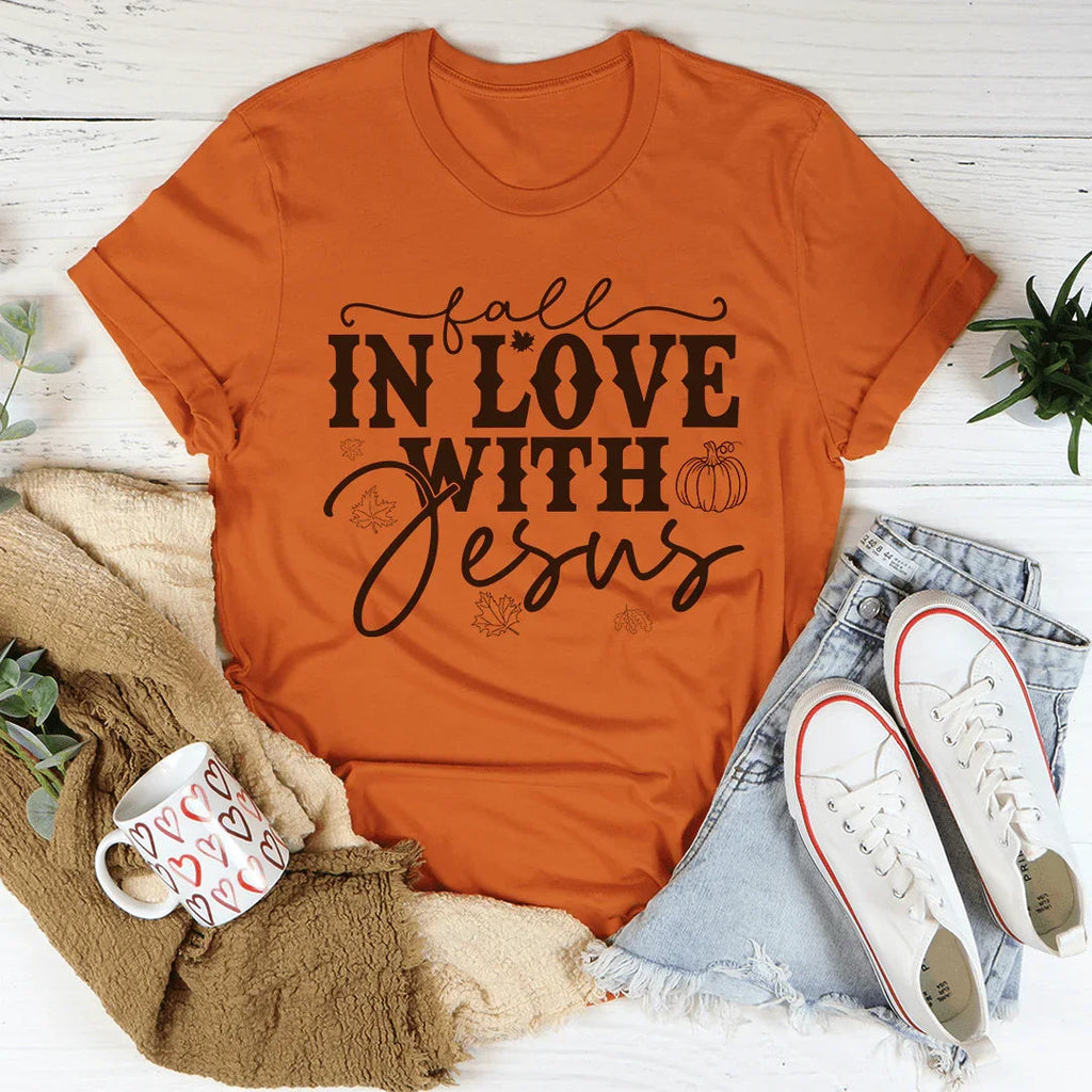 Fall In Love With Jesus Tee product image 1