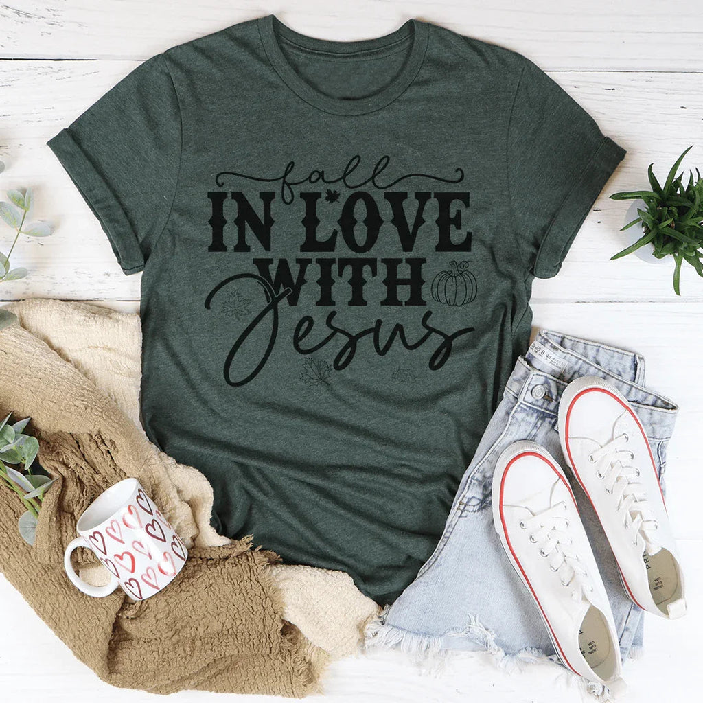 Fall In Love With Jesus Tee product image 2