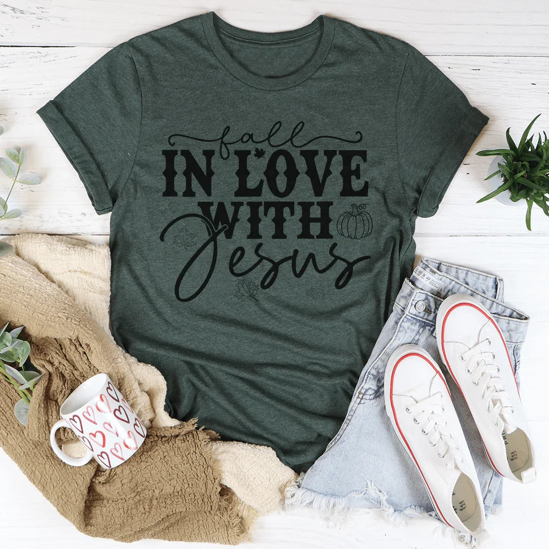Fall In Love With Jesus Tee product image 2