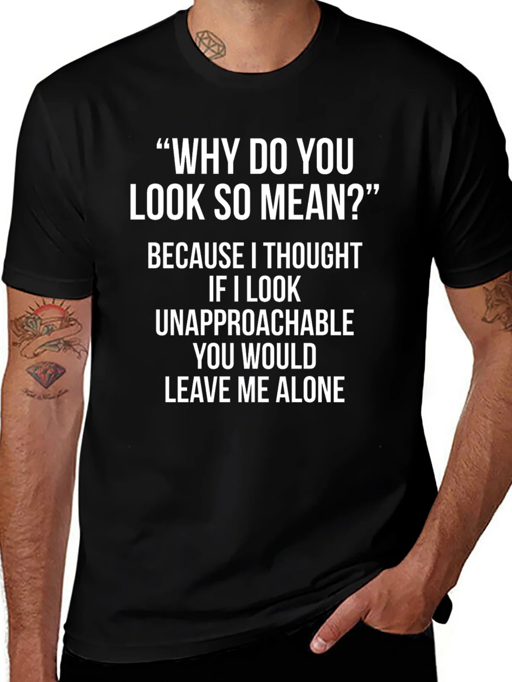 Funny Leave Me Alone Graphic T-Shirt product image 1