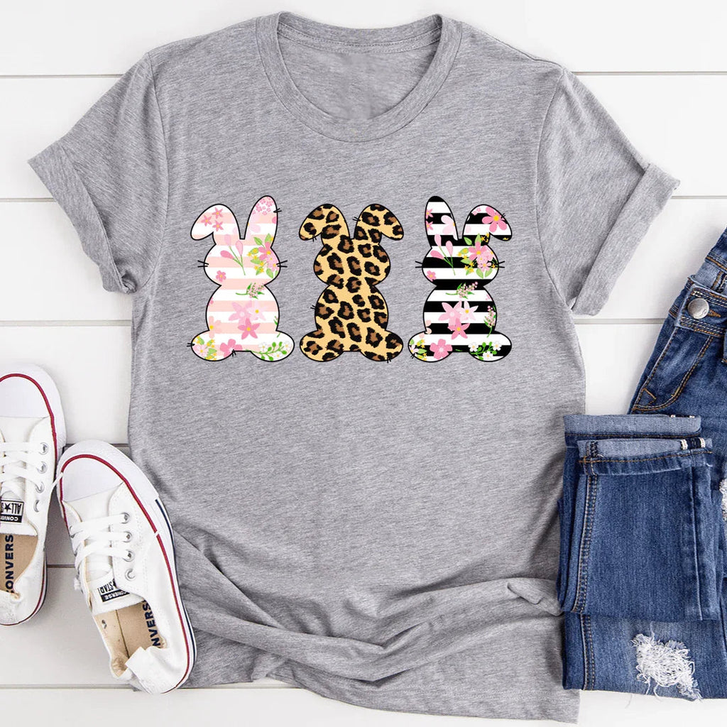 Cute Spring Holiday Graphic T-Shirt – "Floral Easter product image 1