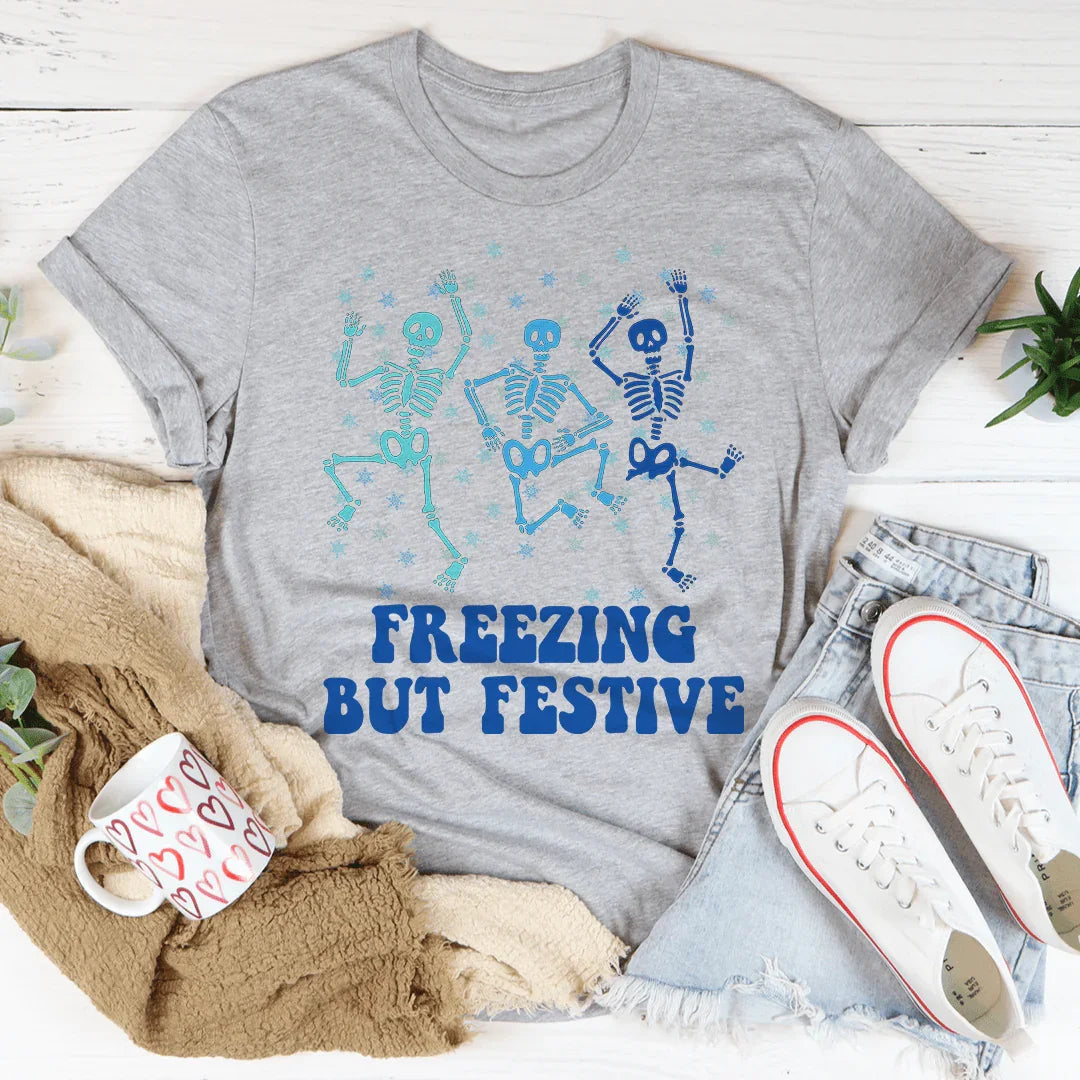 Freezing But Festive Tee product image 2