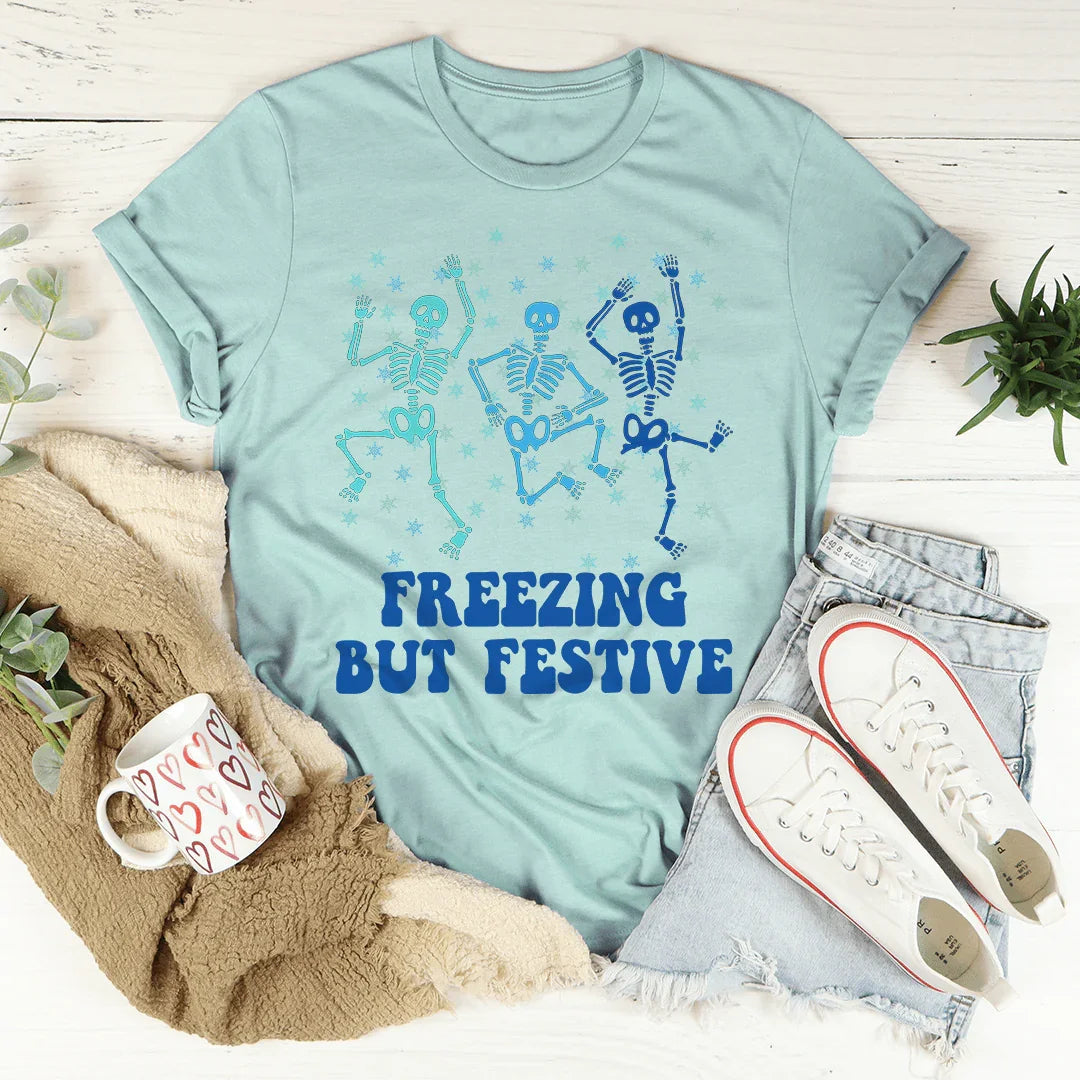Freezing But Festive Tee product image 4