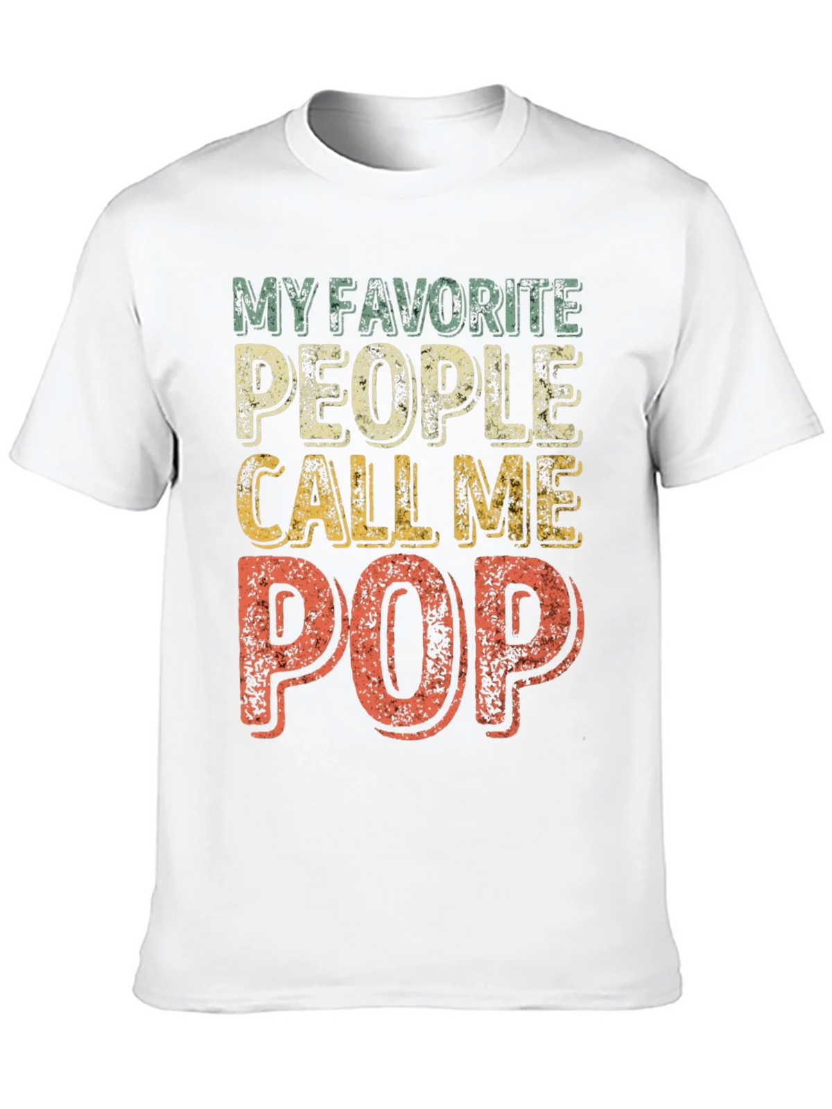 My Favorite People Call Me Pop T-Shirt product image 2