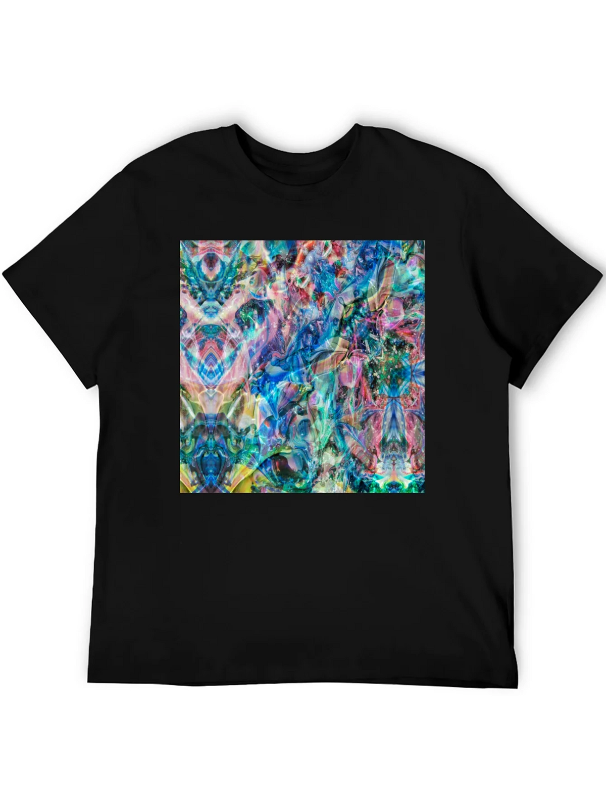 Abstract Art Tee - Vibrant Graphic Print T-Shirt product image 2