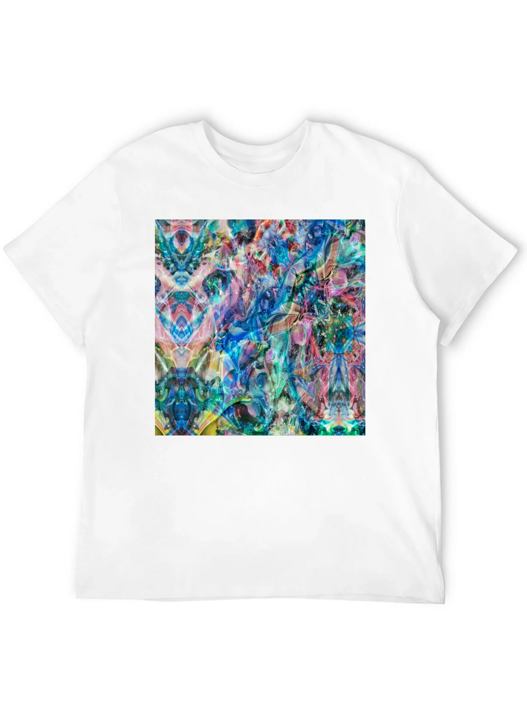 Abstract Art Tee - Vibrant Graphic Print T-Shirt product image 5
