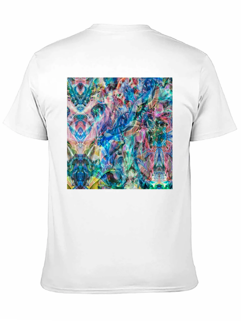 Abstract Art Tee - Vibrant Graphic Print T-Shirt product image 4