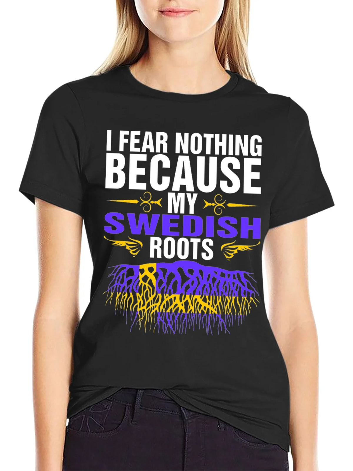 Swedish Roots T-Shirt - I Fear Nothing Tee product image 1