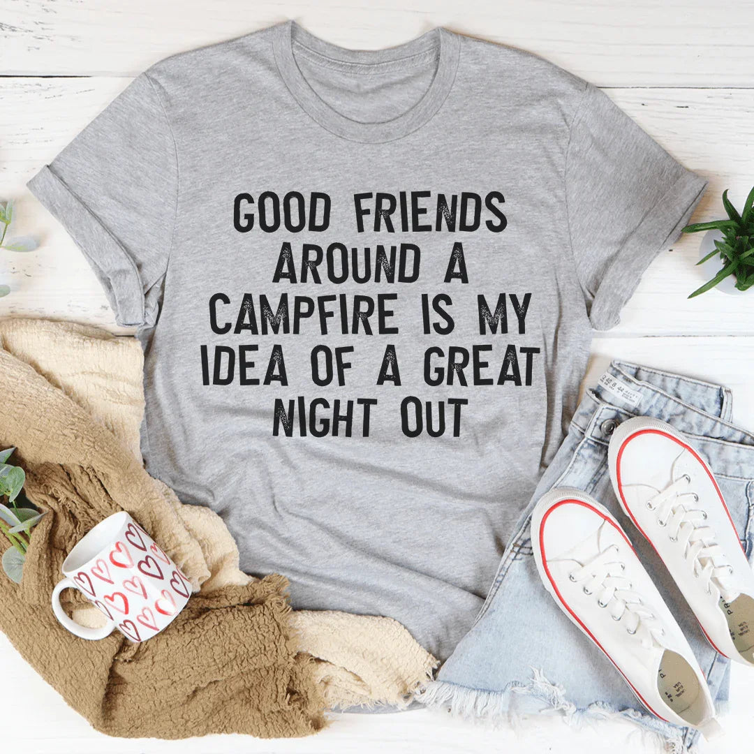 Good Friends Around A Campfire Tee product image 2