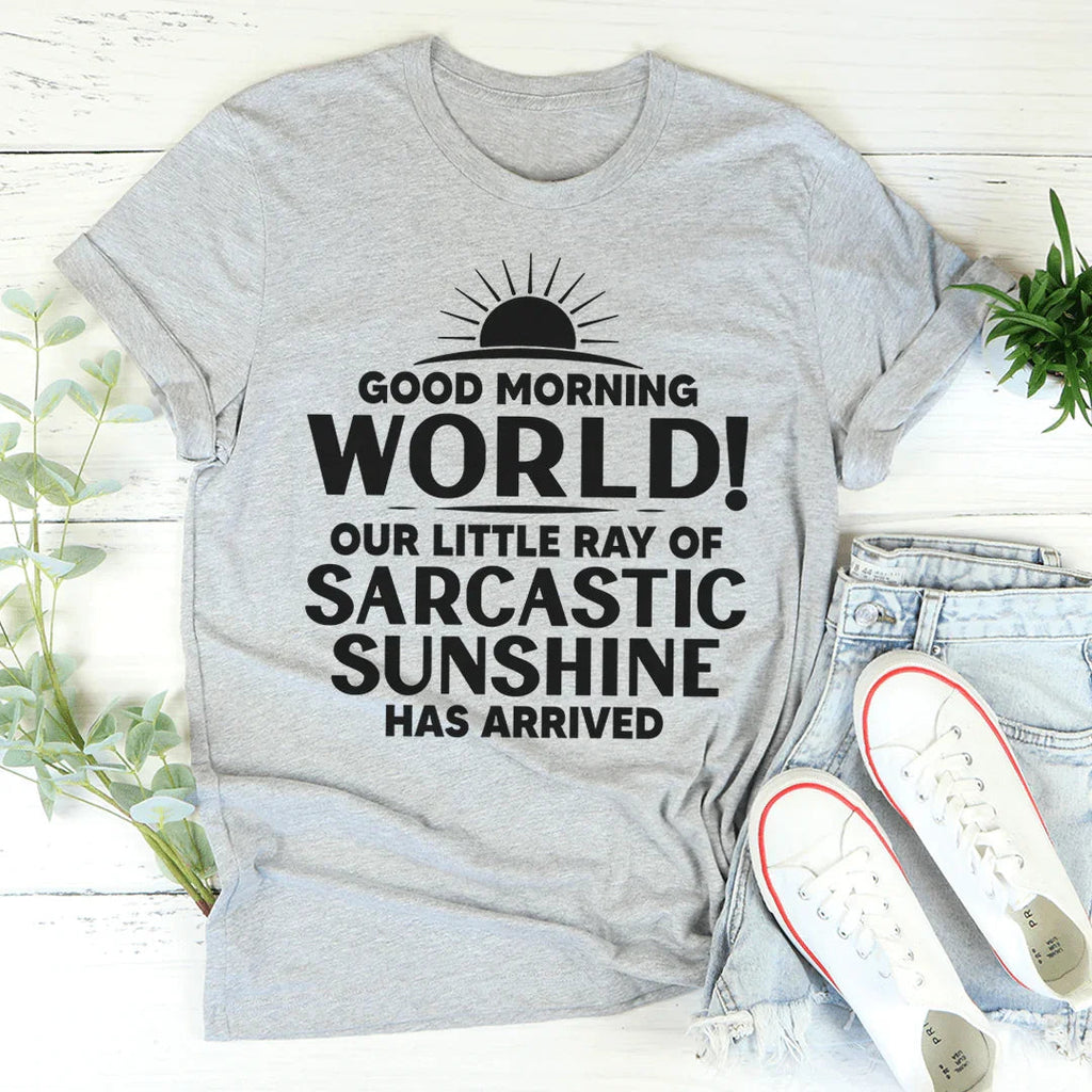 Good Morning World Tee product image 2