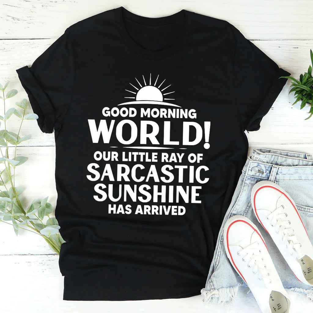 Good Morning World Tee product image 3